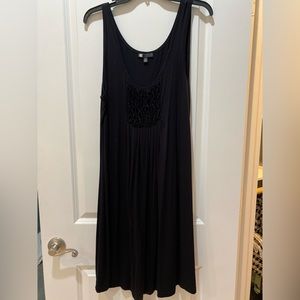 Carole Little Black Dress Sleeveless XL